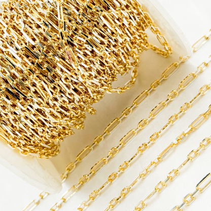 Shop Now Gold Plated and Sterling Silver Diamond Cut Long & Short Link