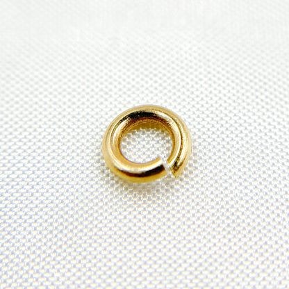 14K5mm. 14K Solid Gold Open 5mm Jump Ring
