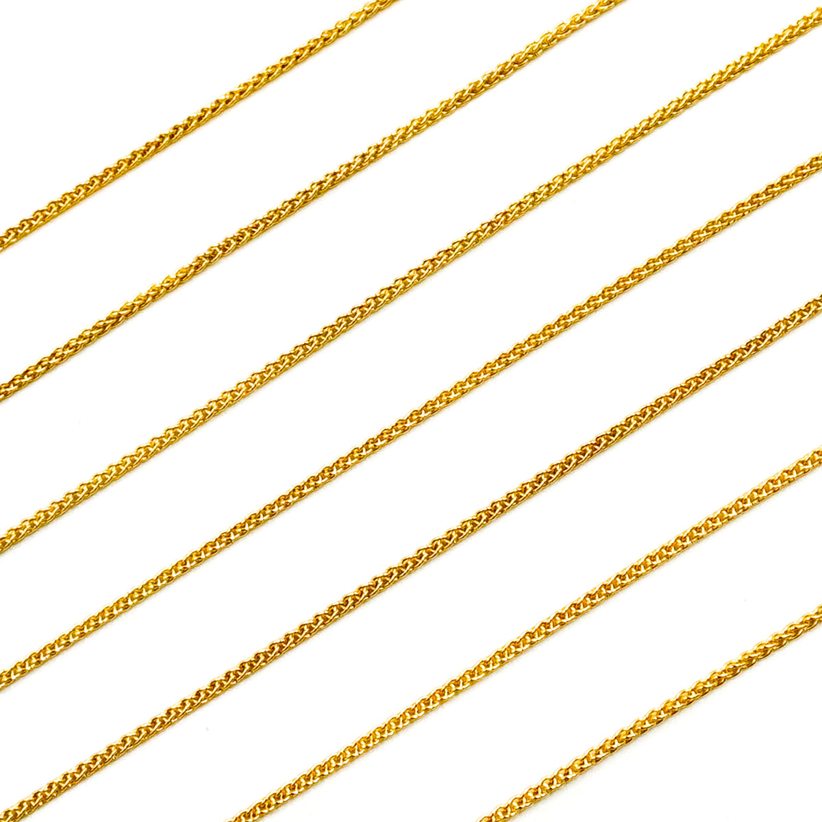 806GF. 14k Gold Filled Wheat Chain