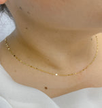 Load image into Gallery viewer, 027FV10. 14K Solid Gold Flat Marina Chain
