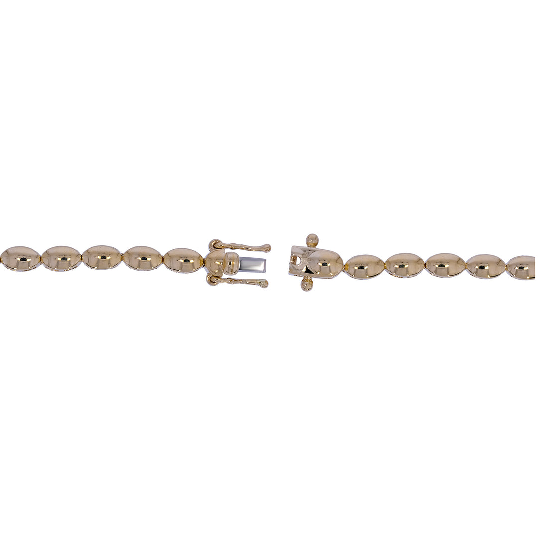 CN96415. 14K Solid Gold Diamond and Gemstone Necklace
