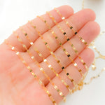 Load image into Gallery viewer, V197GF. 14k Gold Filled Flat Marina Link Chain
