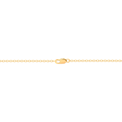 Gold Circle Necklace
