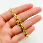 Load image into Gallery viewer, 150R04GGA3BOX. 14K Solid Yellow Gold Flat Curb Link Necklace
