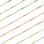 Load image into Gallery viewer, 70/7796GF. 14k Gold Filled Enamel Bar Link Chain

