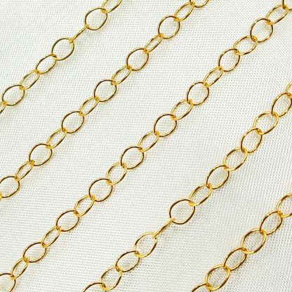 678GF. 14K Gold Filled Round Link Chain
