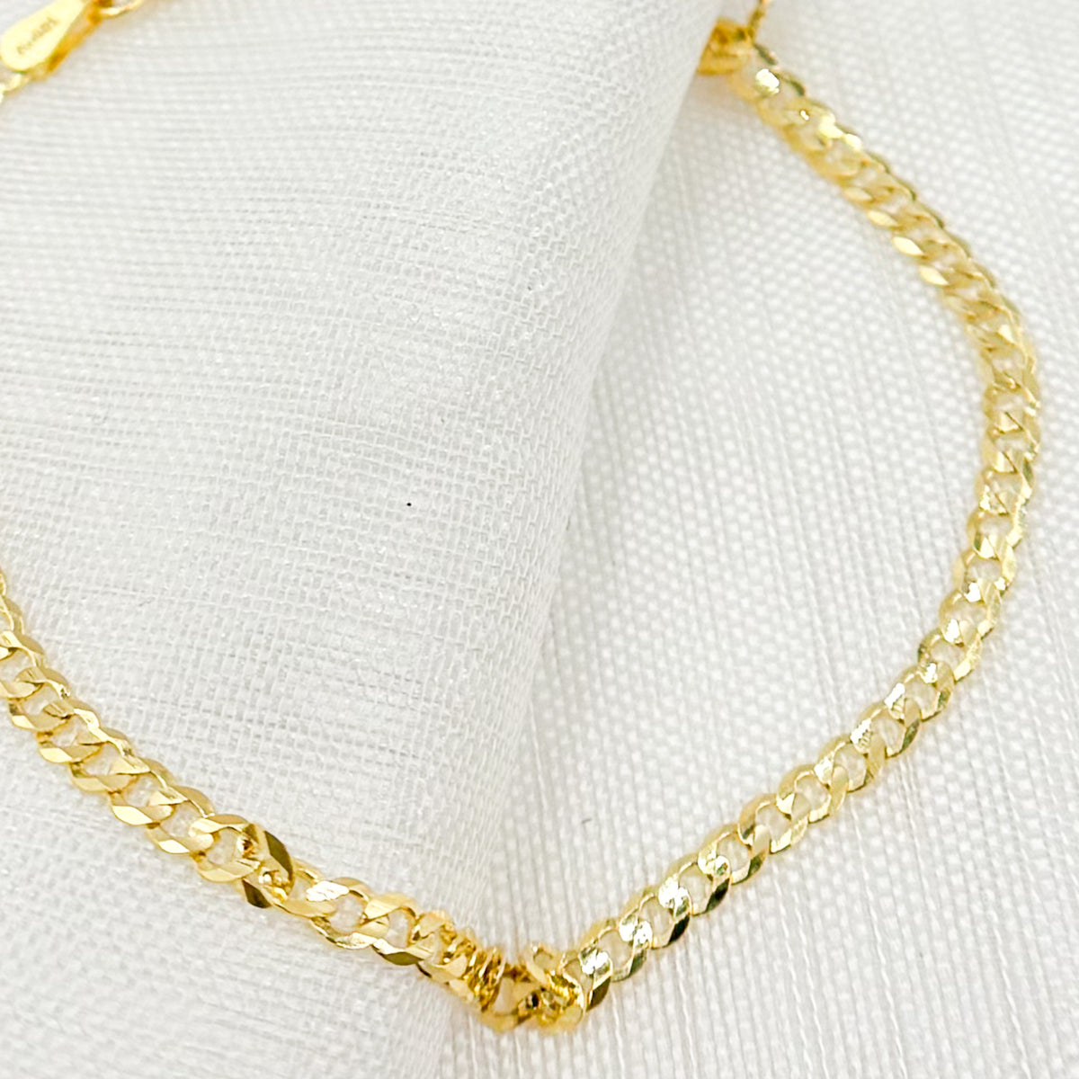 Buy Bracelet. 14K Solid Gold Cuban Curb Bracelet