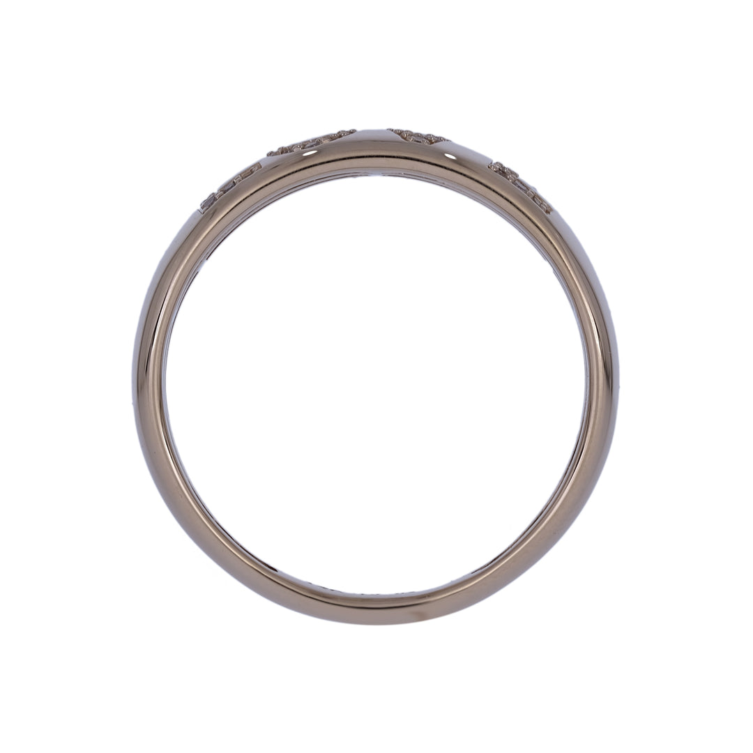 RFC19704. 14K Solid Gold Diamond Ring