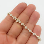 Load image into Gallery viewer, BFN61010. 14K Solid Gold Diamond Bracelet