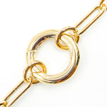 Load image into Gallery viewer, 070KR0124169. 14K Yellow Gold Flat Paperclip Necklace