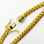 Load image into Gallery viewer, 150R04GGA3BOXBracelet. 14K Solid Yellow Gold Flat Curb Link Bracelet