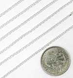 Load image into Gallery viewer, 925 Sterling silver Diamond Shape 2mm Link Chain. V101SS
