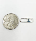 Load image into Gallery viewer, 1355SS. Sterling Silver Clasp 20x6mm
