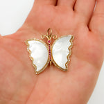 Load image into Gallery viewer, Gold Butterfly Pendant