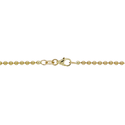NFK71704. 14K Solid Gold Diamond Necklace
