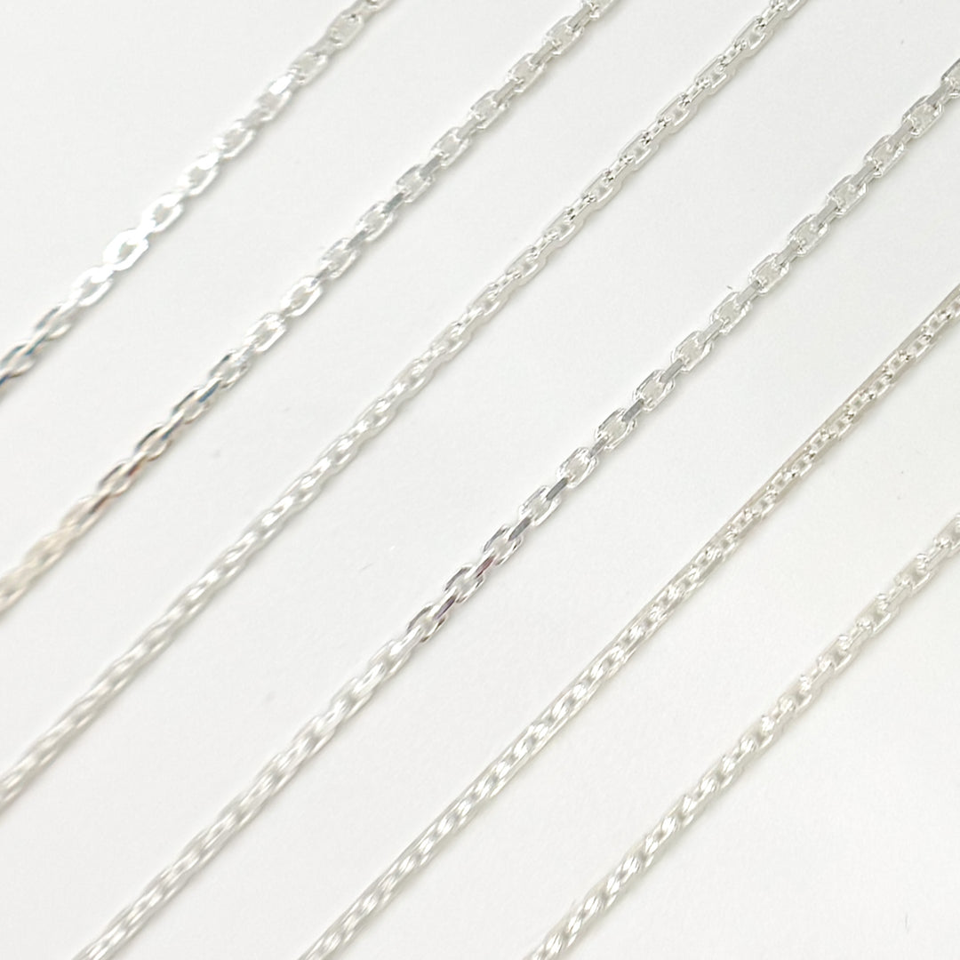 Z38SS. Sterling Silver Dainty Chain