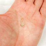 Load image into Gallery viewer, GDP458. 14K Solid Gold Diamond Star Charm
