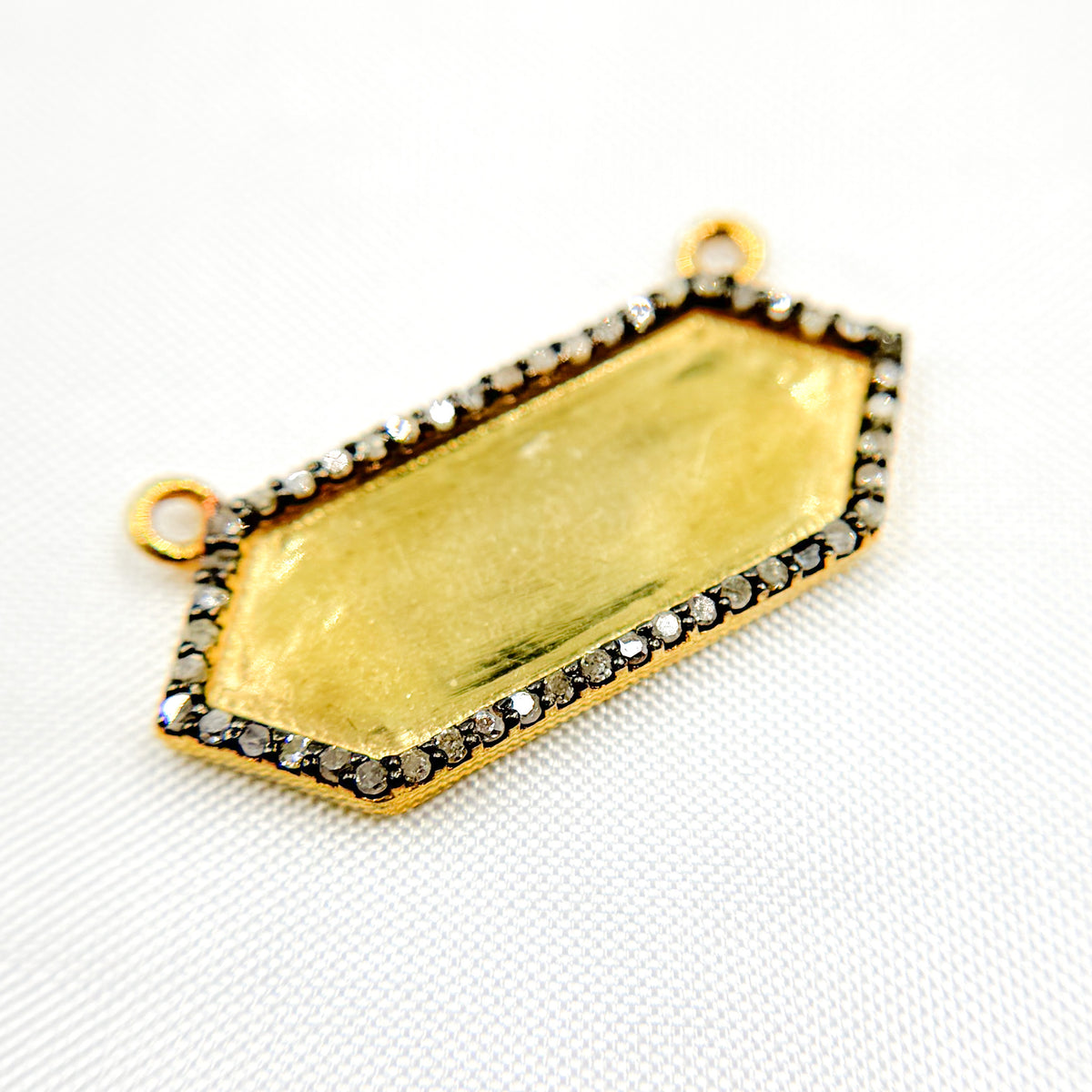 Silver Hexagon Pendant