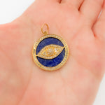 Load image into Gallery viewer, Buy Now Gold Evil Eye Pendant