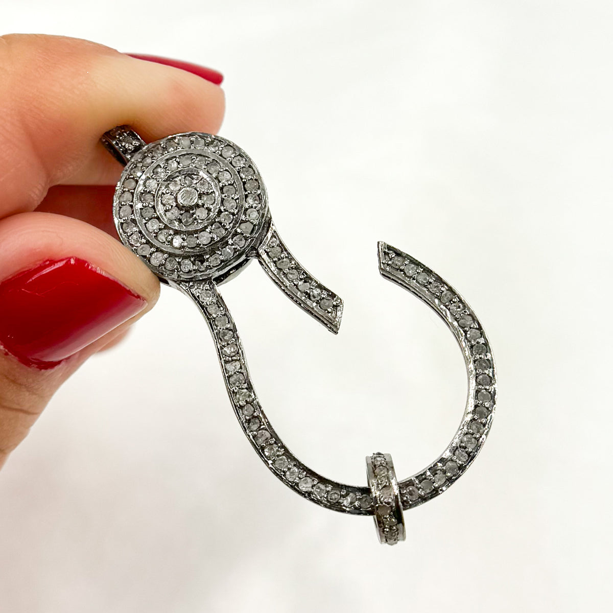 Buy Sterling Silver Pear Shape Trigger Clasp
