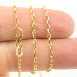 Load image into Gallery viewer, 17OBL0T70. 14K Solid Gold Cable Chain
