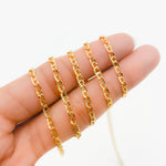 Load image into Gallery viewer, V314GF. 14K Gold Filled Diamond Cut Flat Marina Link Chain