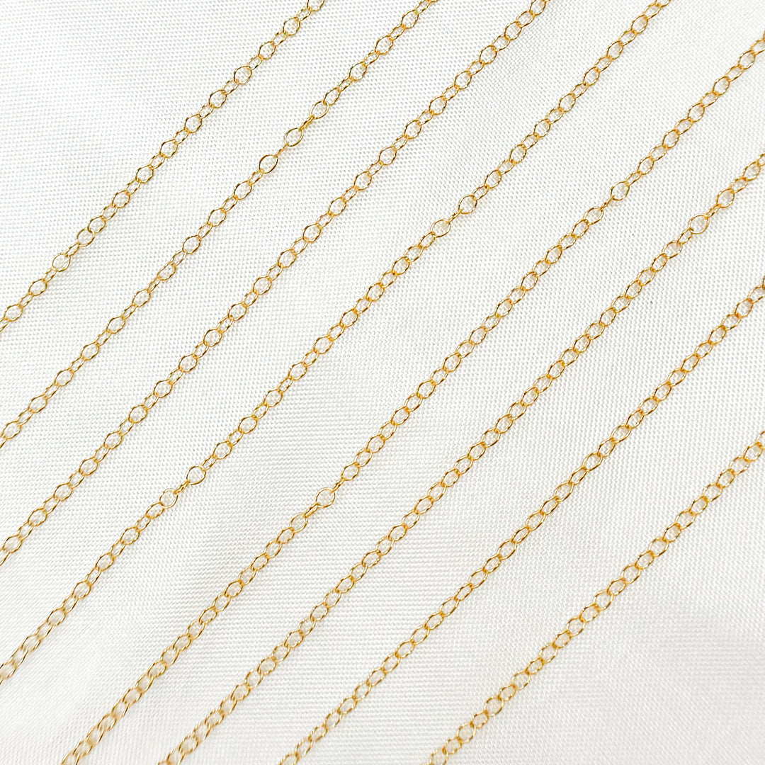 1020GF. 14K Gold Filled Cable Chain