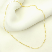 14K Solid Gold Cable Chain