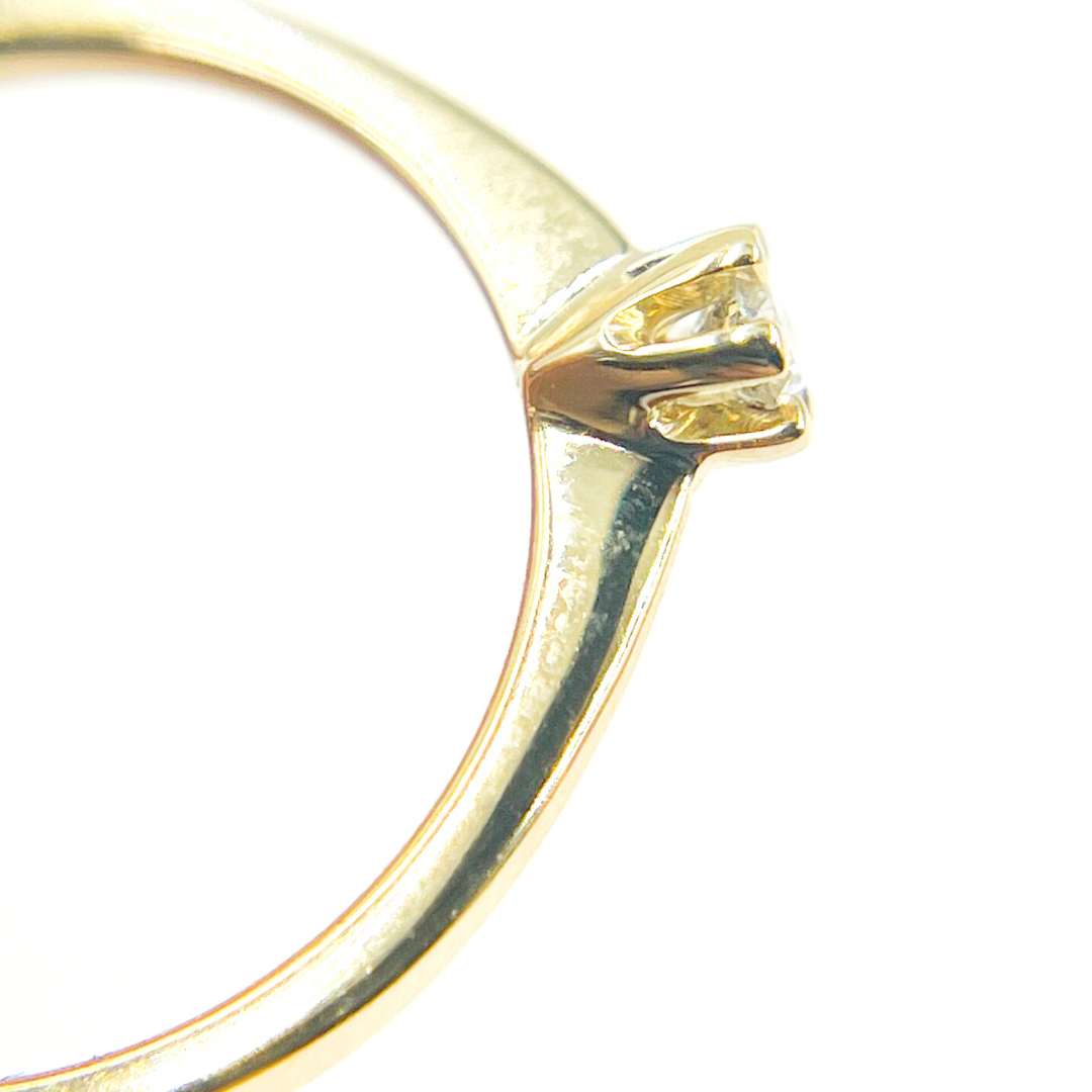 14K Solid Gold Diamond Ring. RFB15949