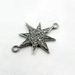 Load image into Gallery viewer, DC392. Diamond Sterling Silver Star Connector
