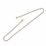 Load image into Gallery viewer, NFP71363. 14K Solid Gold Diamond Tennis Necklace