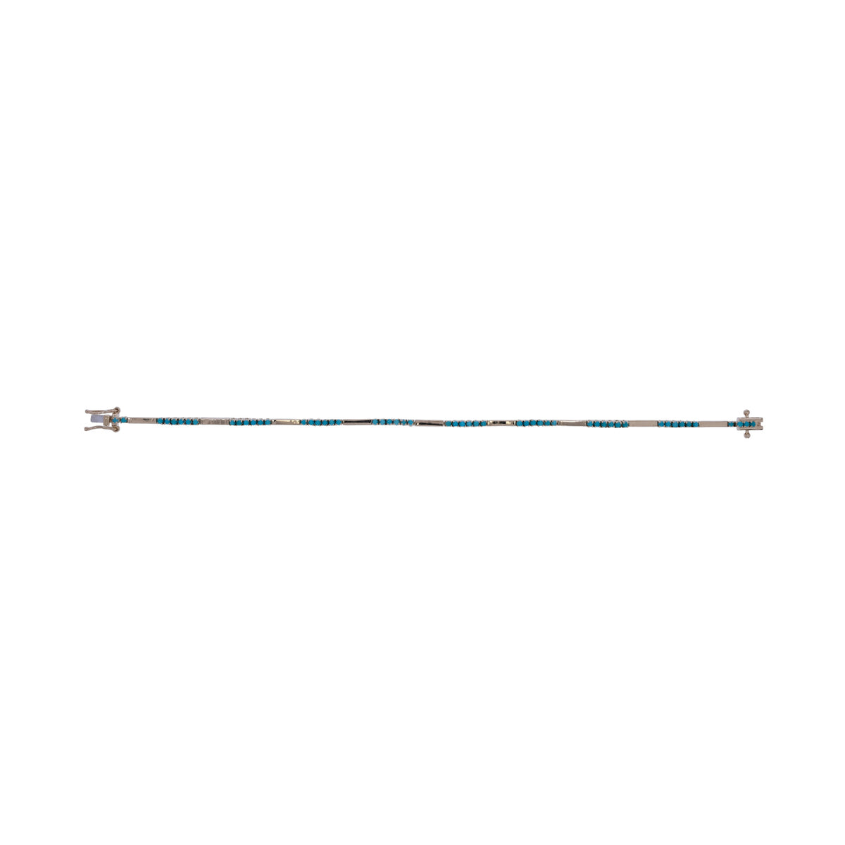 BFZ61295. 14K Solid Gold Gemstone Bar Bracelets