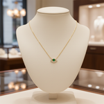 Load image into Gallery viewer, NFD72558. 14K Solid Gold Diamond and Gemstone Necklace