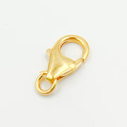 8MM Gold Plated Silver Trigger Clasp