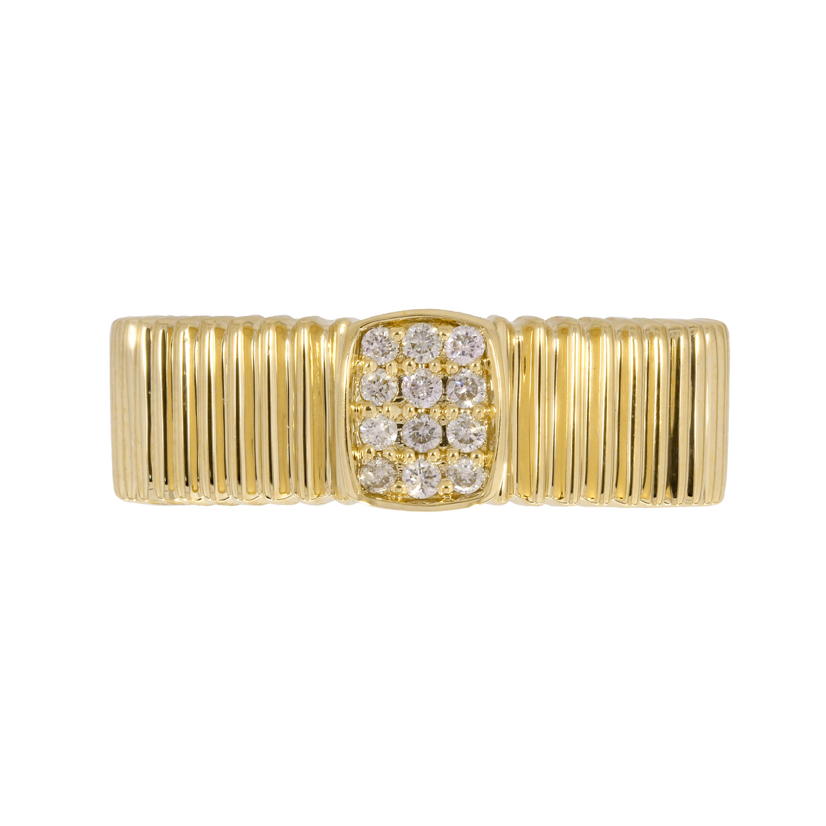 Yellow Gold Diamond Band Ring