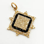 Load image into Gallery viewer, BUy Now 14K Gold Square Pendants
