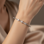 Load image into Gallery viewer, BND68392. 14K Solid Gold Diamond Bangle