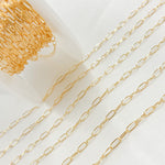 Load image into Gallery viewer, 1806GF. 14K Gold-Filled Smooth Paperclip Chain
