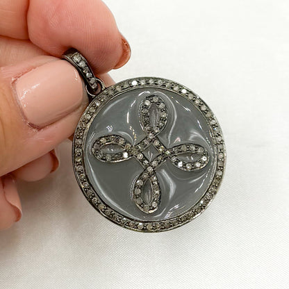 Silver Round Pendants