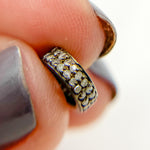 Load image into Gallery viewer, DC805. Diamond &amp; Sterling Silver Spacer Bead
