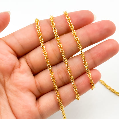 607GF. 14k Gold Filled Rope Chain