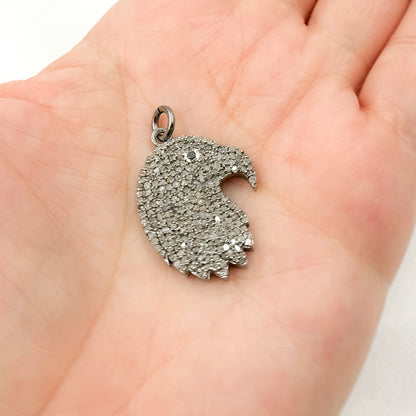 Silver Eagle Head Pendant
