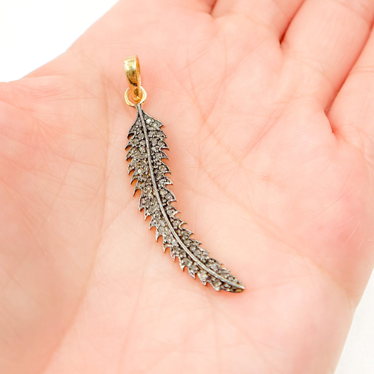Sterling Silver Leaf Pendant
