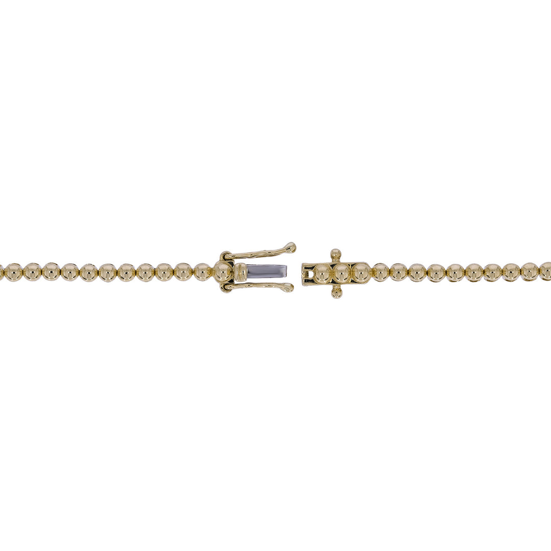NFQ72599. 14K Solid Gold Diamond and Gemstone Fancy Necklace