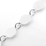 Load image into Gallery viewer, 925 Sterling Silver Circle Link Chain. V65SS
