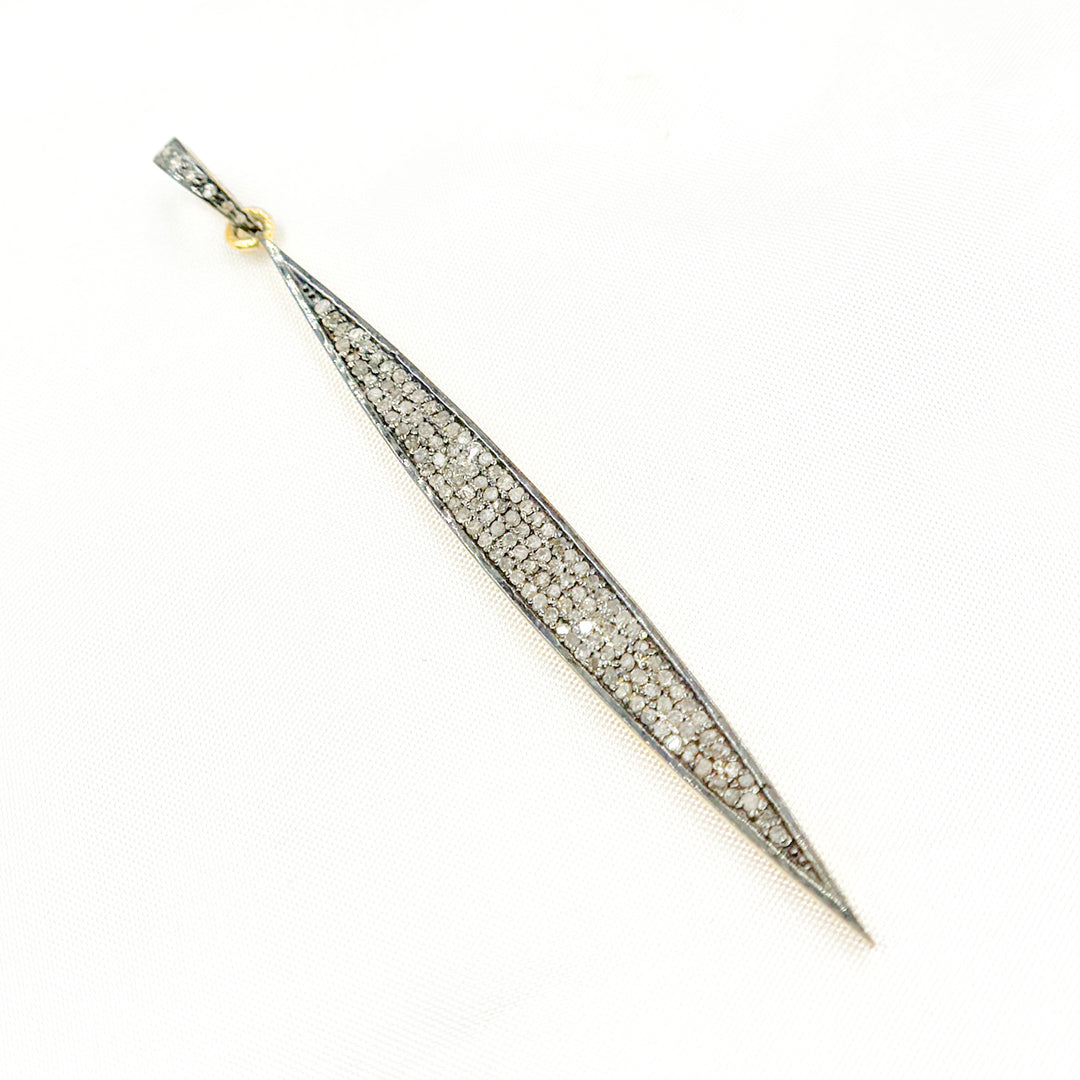 DP056. Diamond Spike Pendant