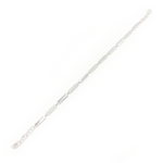 Load image into Gallery viewer, BFH61120. 14k Solid White Gold Diamond Fancy Bars Bracelet
