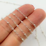 Sterling Silver Satellite Chain