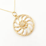 Load image into Gallery viewer, Buy Now 14K Gold Round Pendant