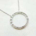 Load image into Gallery viewer, 14K Solid Gold Diamond Necklace. NT402333
